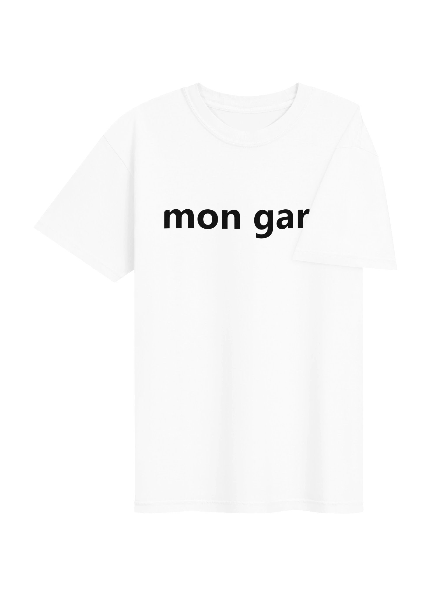 T-Shirt ''mon gars'' WHITE product image (4)