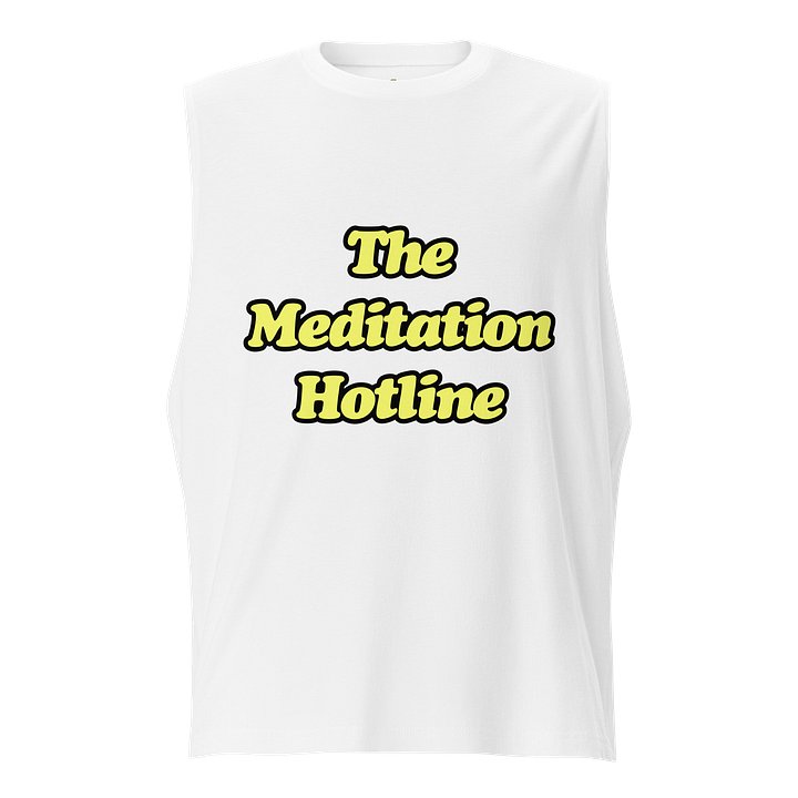 The Meditation Hotline Logo Muscle Tank product image (5)