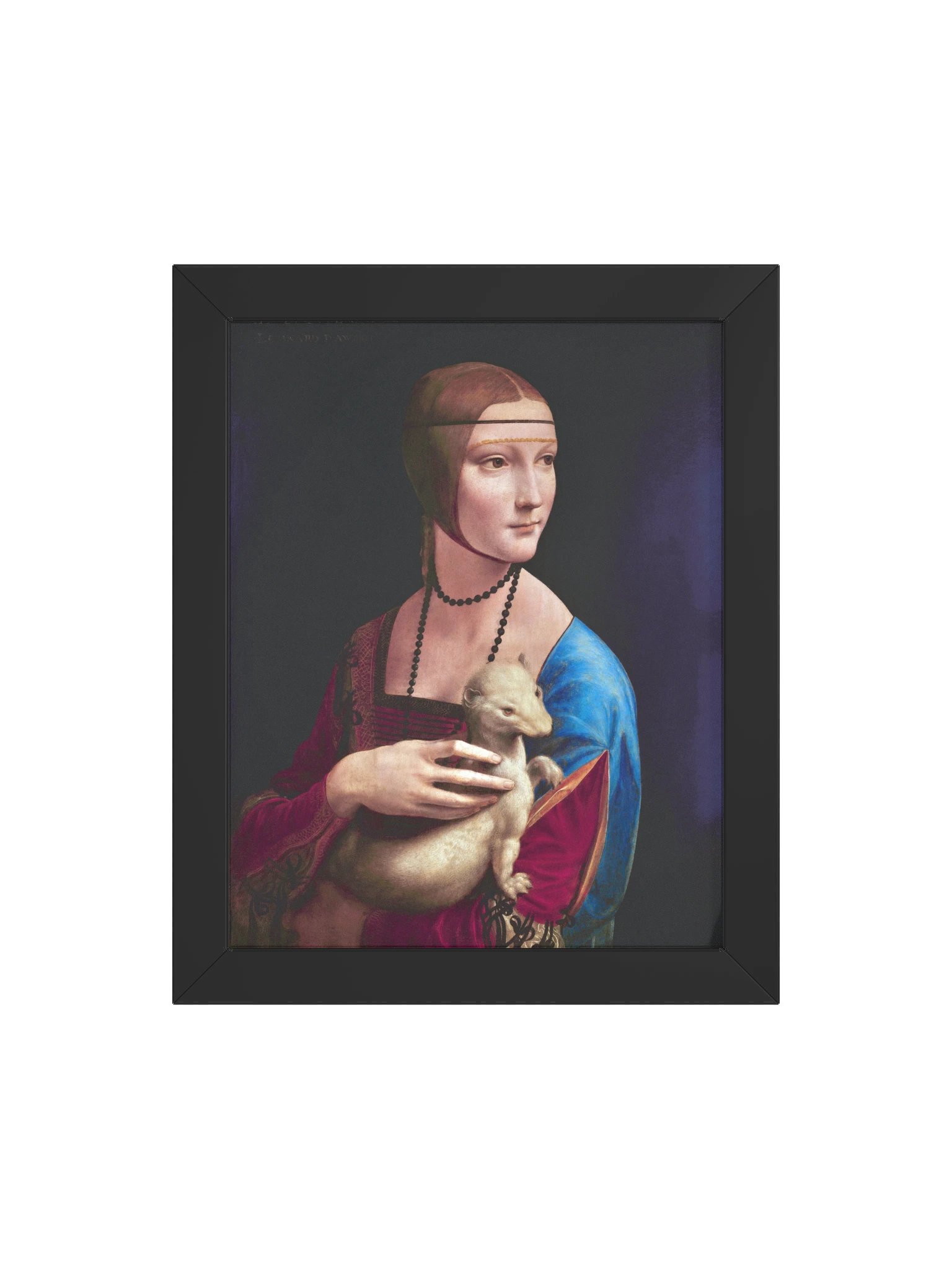 Lady with an Ermine — Small Framed Matte Poster product image (8)