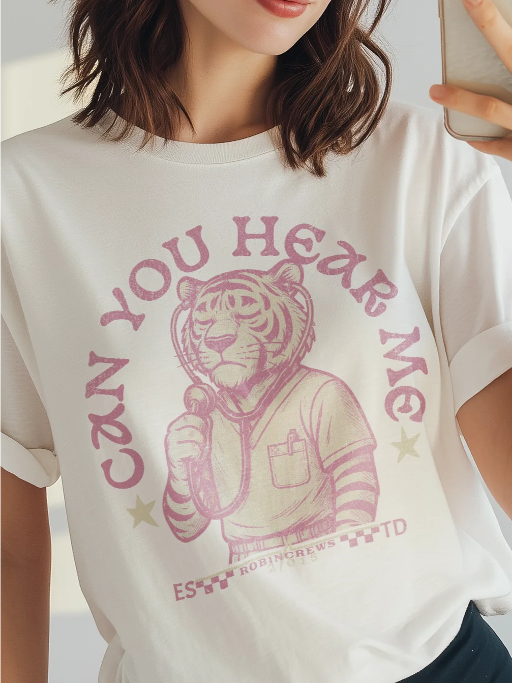 Can You Hear Me Funny Nurse Shirt product image (97)