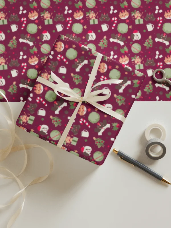 Cozy Cosmos Crew Christmas Wrapping Paper product image (3)