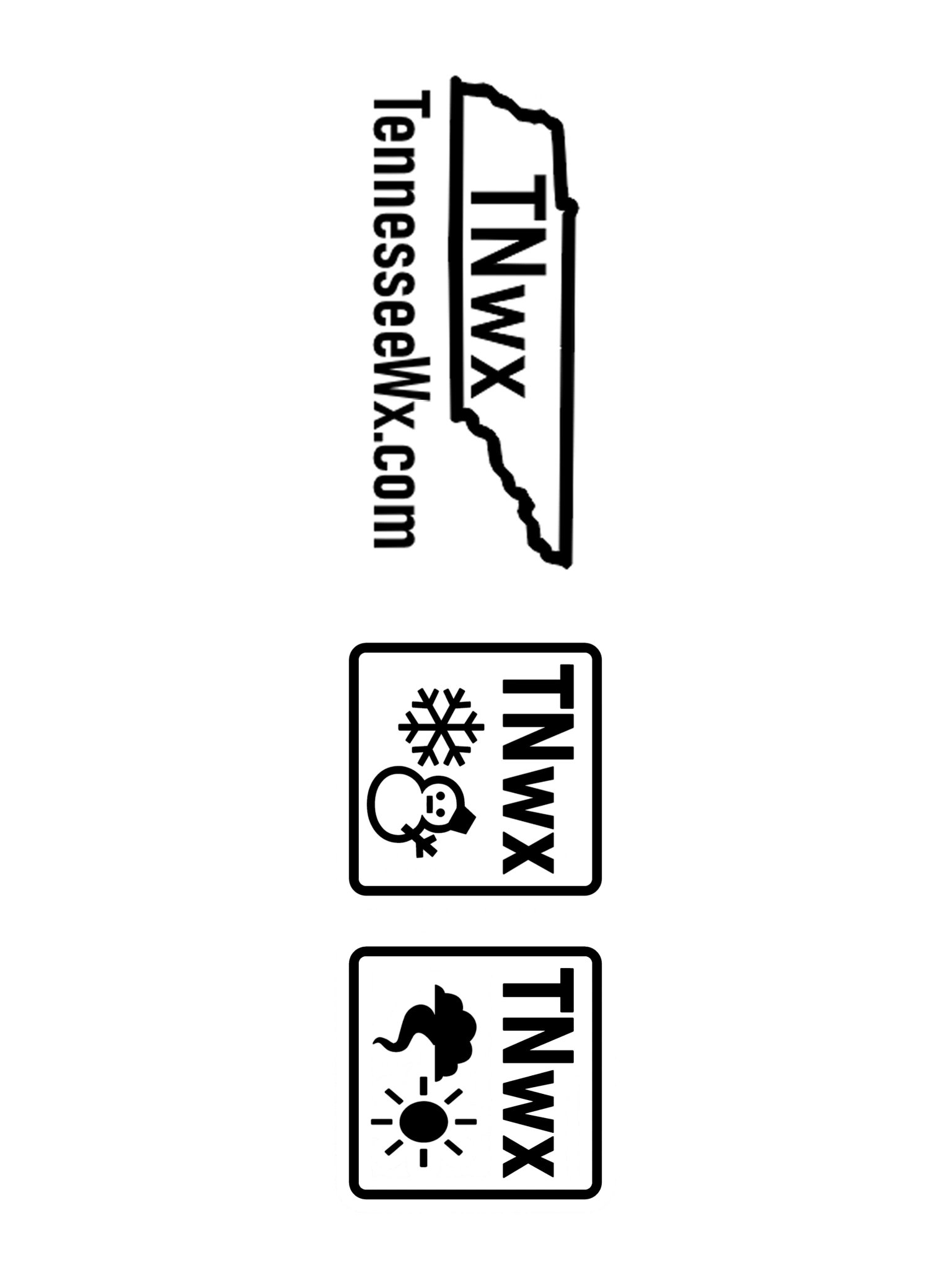 TennesseeWx Sticker Sheet 2 product image (3)