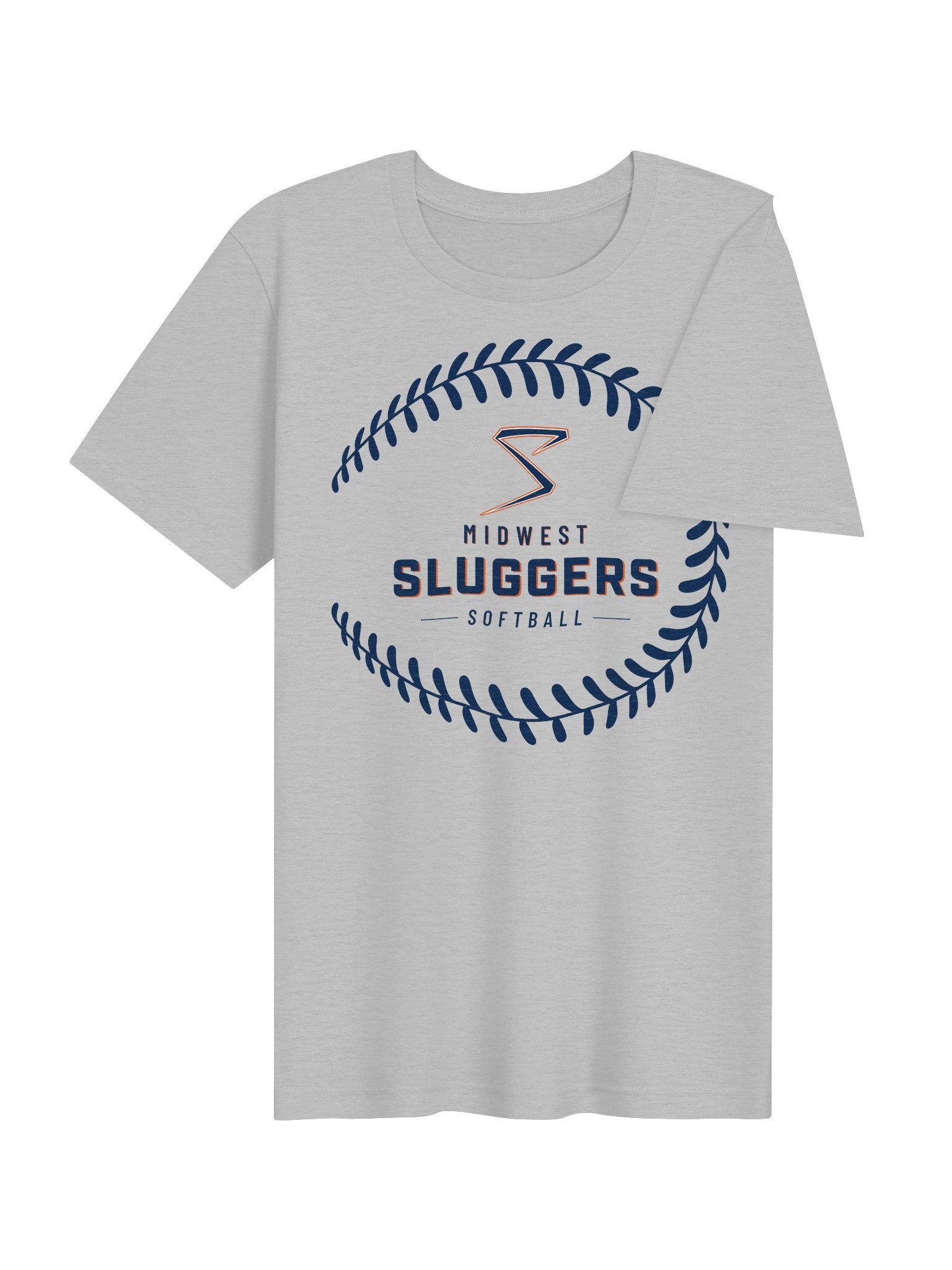 Sluggers Softball Stitch Unisex Supersoft Tee product image (9)