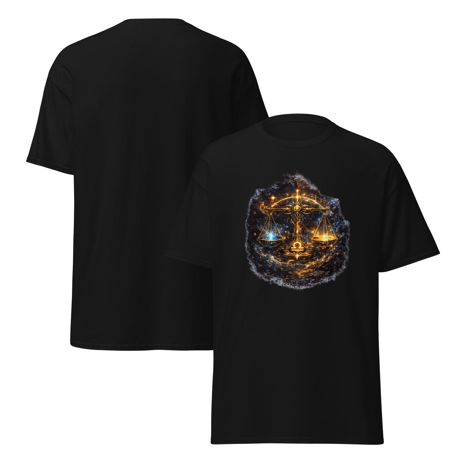 Equilibrium of the Cosmos — Libra Zodiac Tee product image (7)