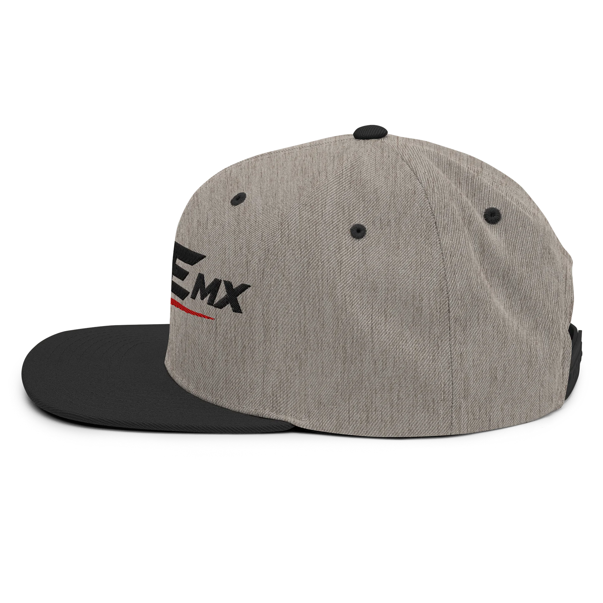 FifeMX 3D Stitch Snapback – Black Logo product image (16)