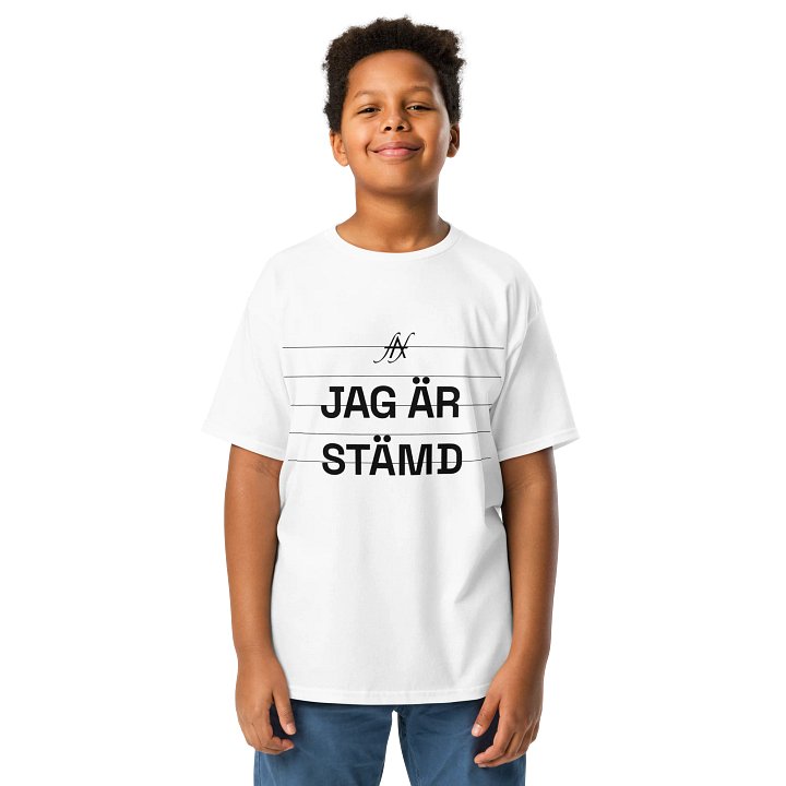 Jag är stämd, barn, vit product image (1)