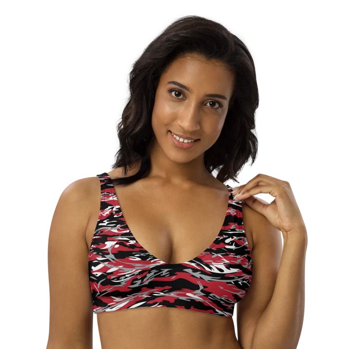 Blood Camo Padded Bikini Top product image (1)