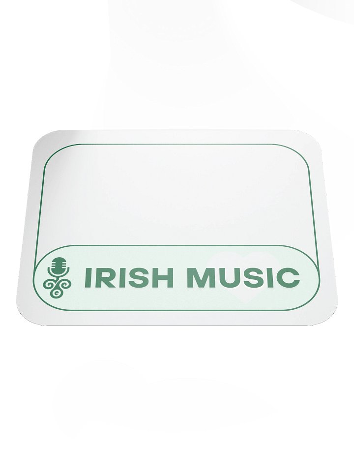 Irish Music Enthusiast - Mouse Pad product image (1)