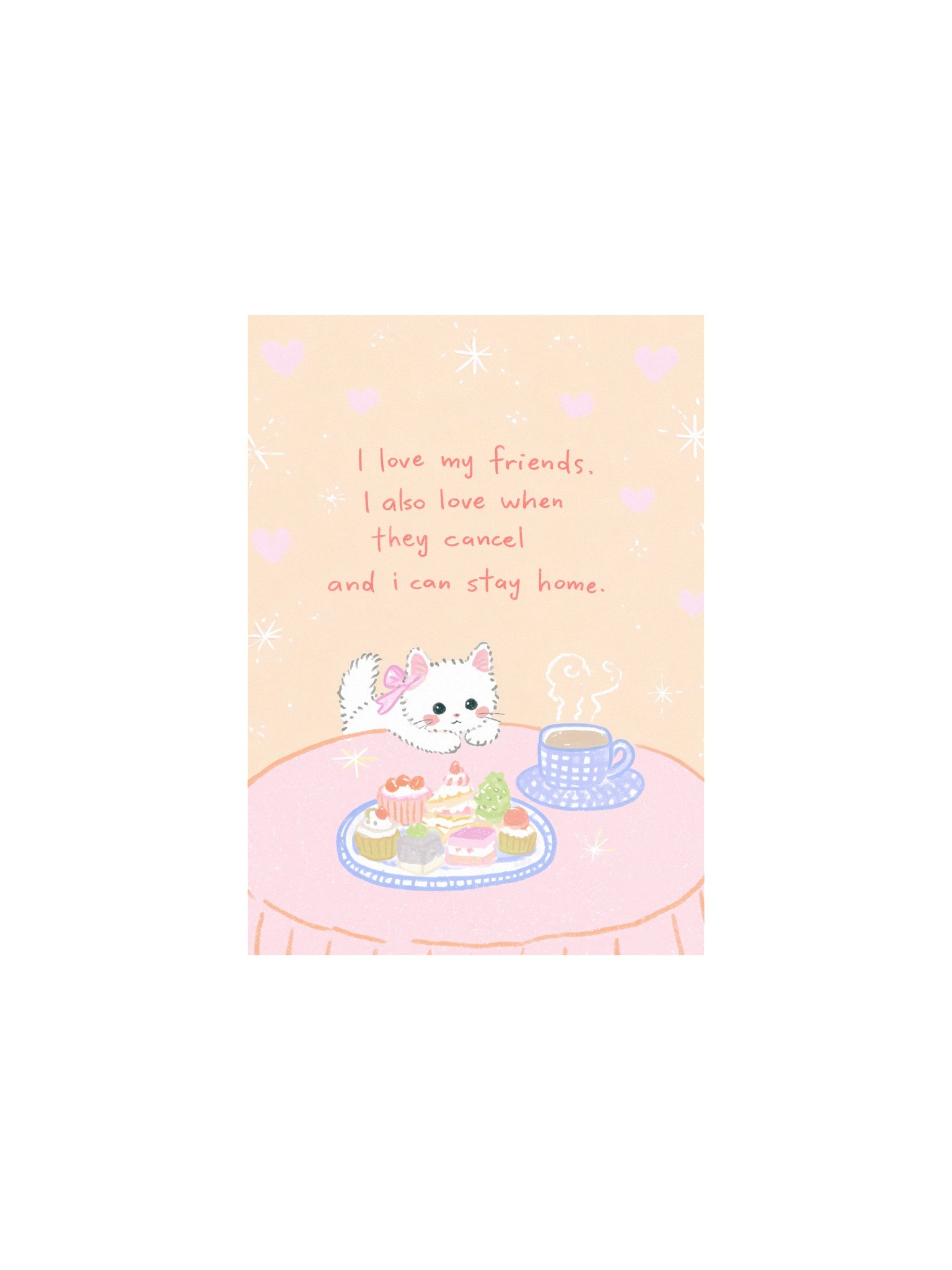 I Love My Friends Poster product image (3)