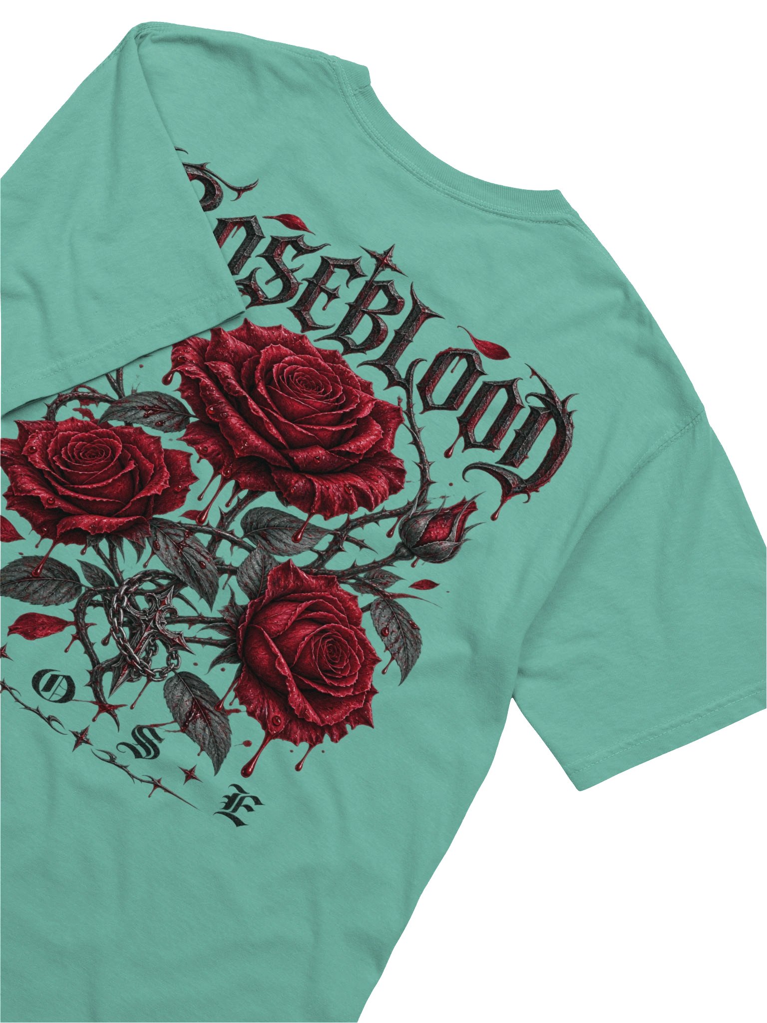 Roseblood Gothic Rose T-Shirt | Dark Romance product image (11)