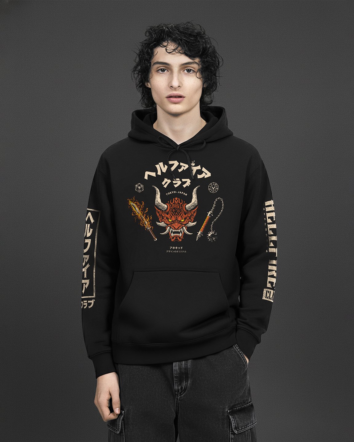Hellfire Club Japanese Style - Classic Hoodie product image (4)
