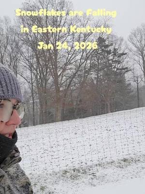 It's going to be a long weekend!  Snow is falling in Eastern Kentucky with more accumulation predicted. The deer are feed and ready to hunker down. The snow on their coat is a good sign. They are keeping all the heat on the inside of their body. We will keep you updated! #snowday #winterstorm #snowstorm #SNOWSTORM2026 