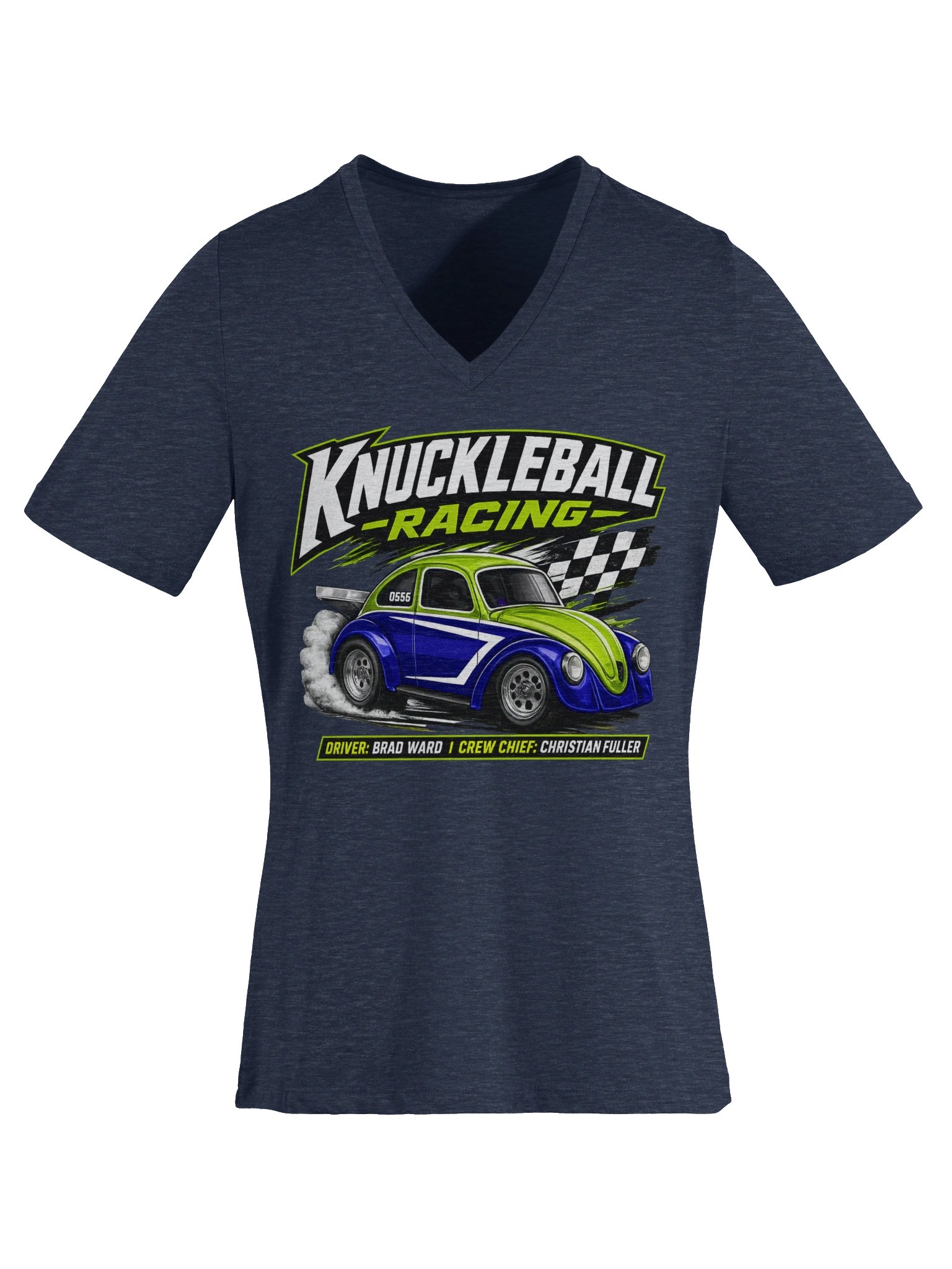 Womens Pit Crew V-Neck Tee product image (6)