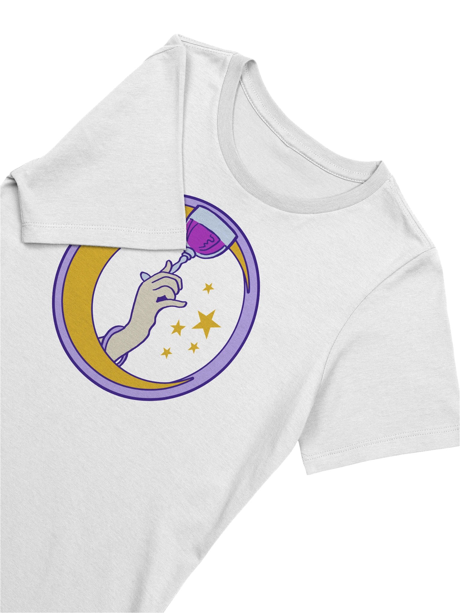 Toasting the Moon Women's Relaxed Fit Tee - Light product image (2)
