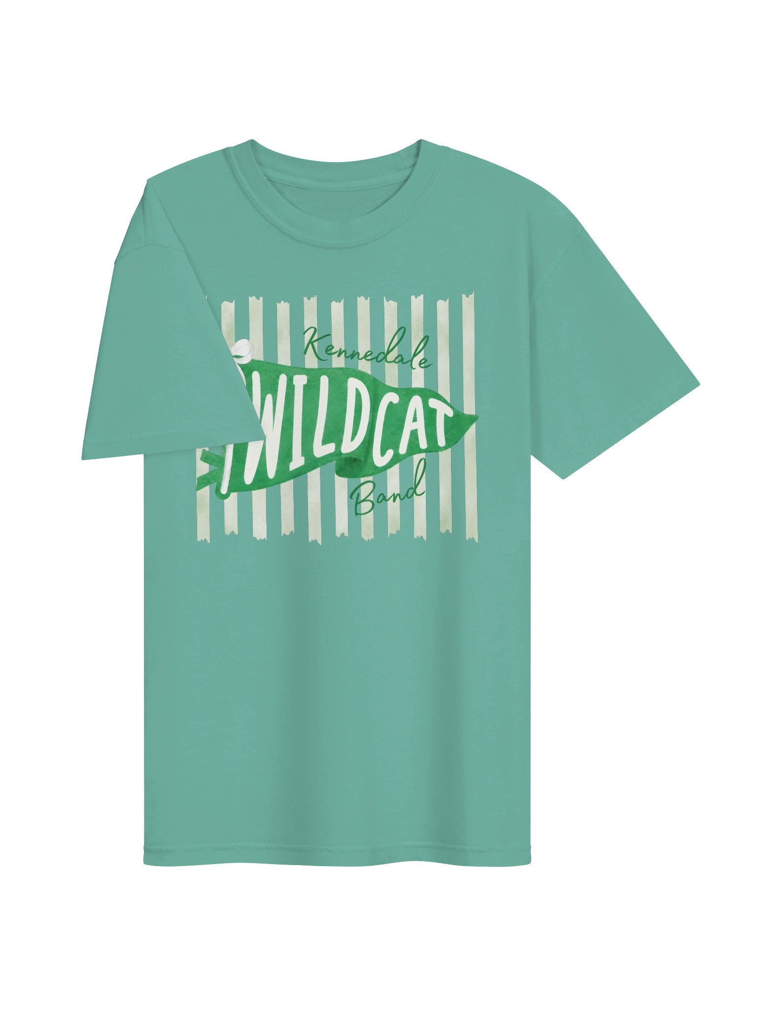Wildcat Band Pennant Graphic Tee product image (7)