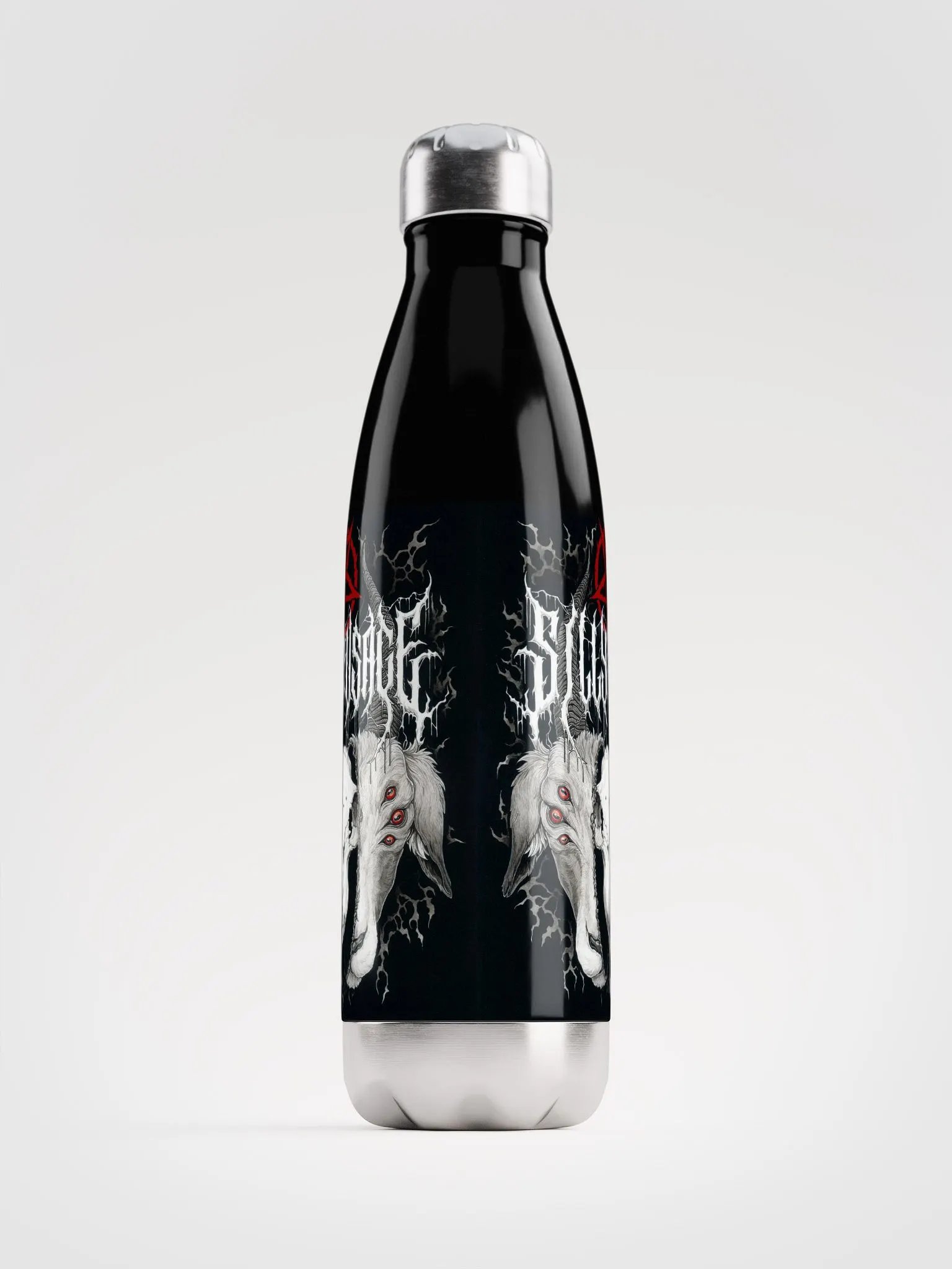 Sillysau5age Demonic Goat Stainless Steel Bottle product image (4)