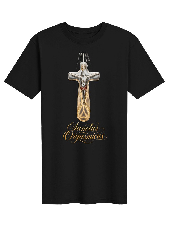 Sanctus Orgasmicus: Divine Intervention Heavyweight Tee product image (1)