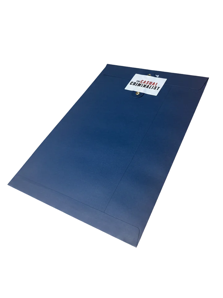 Official Signed Script – Used Live on The Casual Criminalist product image (2)