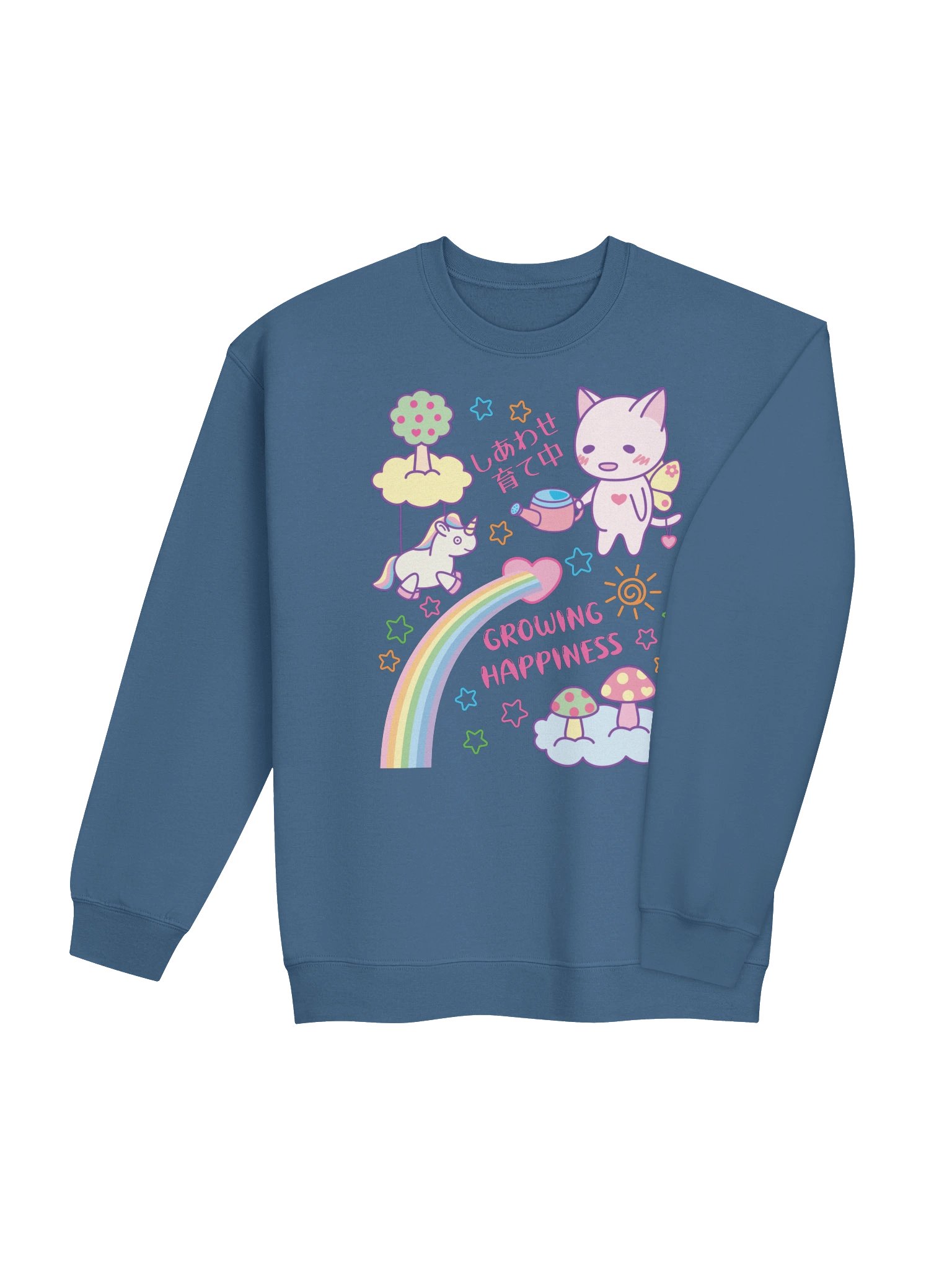 Happy Butterfly Cat - Unisex Adult Sweatshirt product image (3)