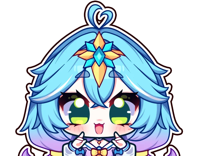 Miki Komori Peeking Sticker [3in/7.7cm] product image (1)