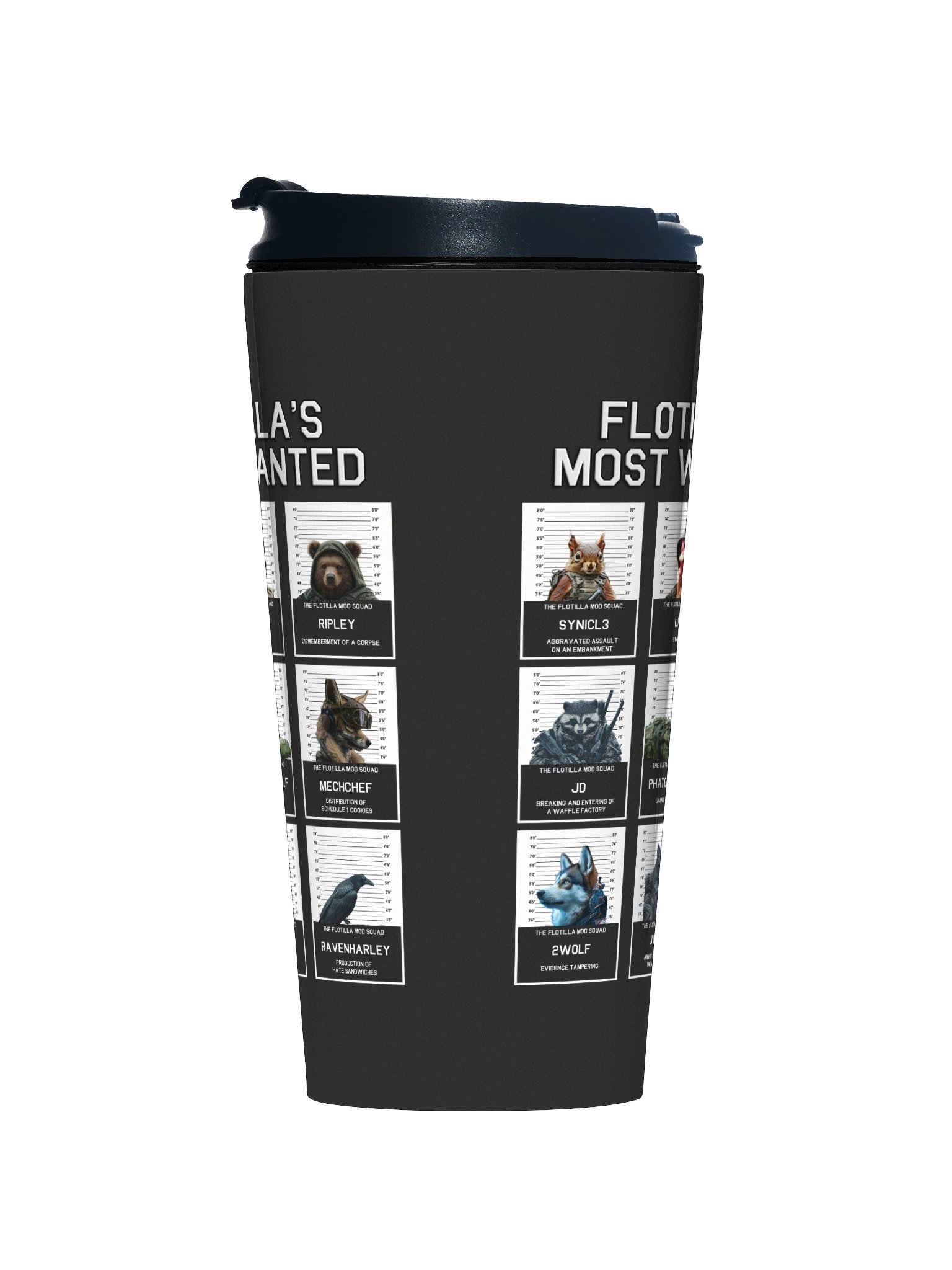 Mod Mugshots - Travel Mug product image (1)
