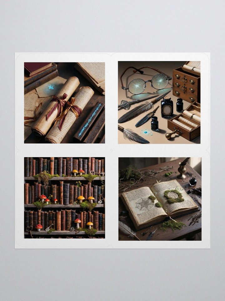 Ink and Elsewhere Stickers #9 – The Shadows That Stretch Across Pages product image (3)