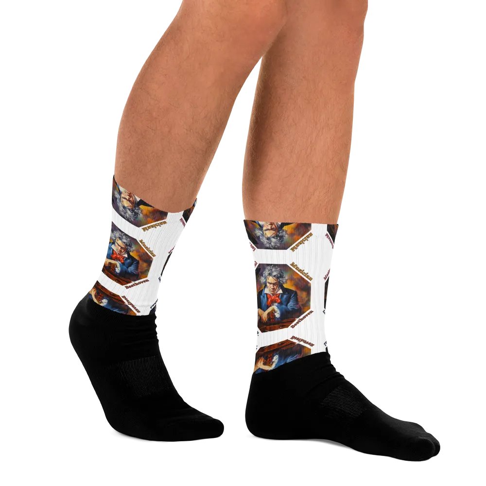 Ludwig van Beethoven - Masterful Musician | Socks product image (11)