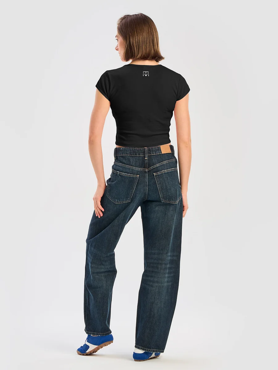 T-WEAR: T Logo Womens Crop Top product image (6)