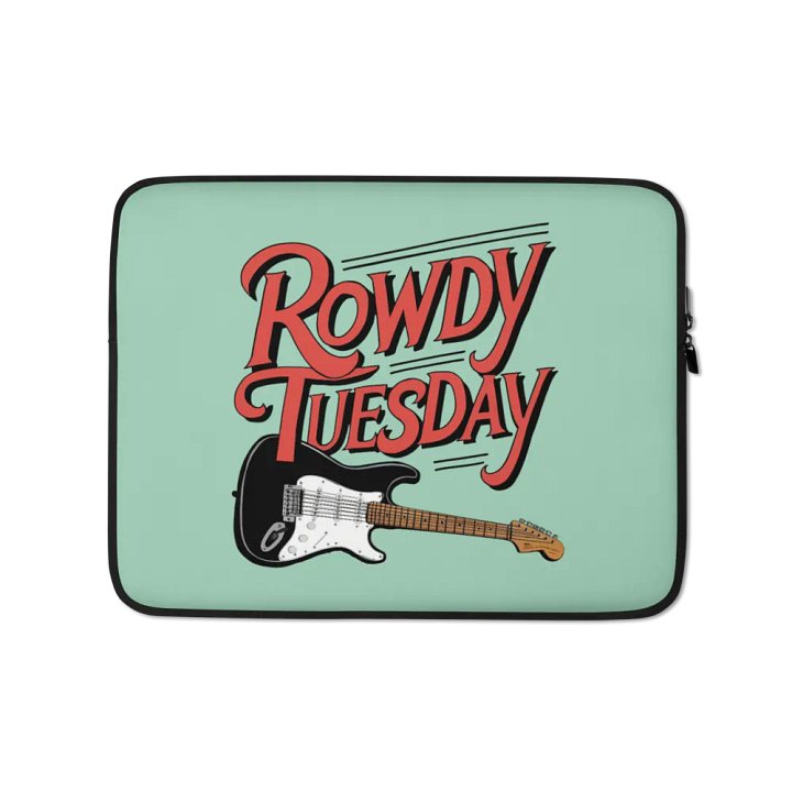 Rowdy Tuesday - Laptop Sleeve product image (1)