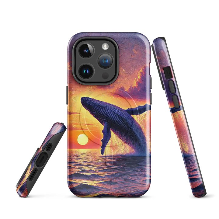 Whale&Sunset iPhone® Tough Cases product image (3)