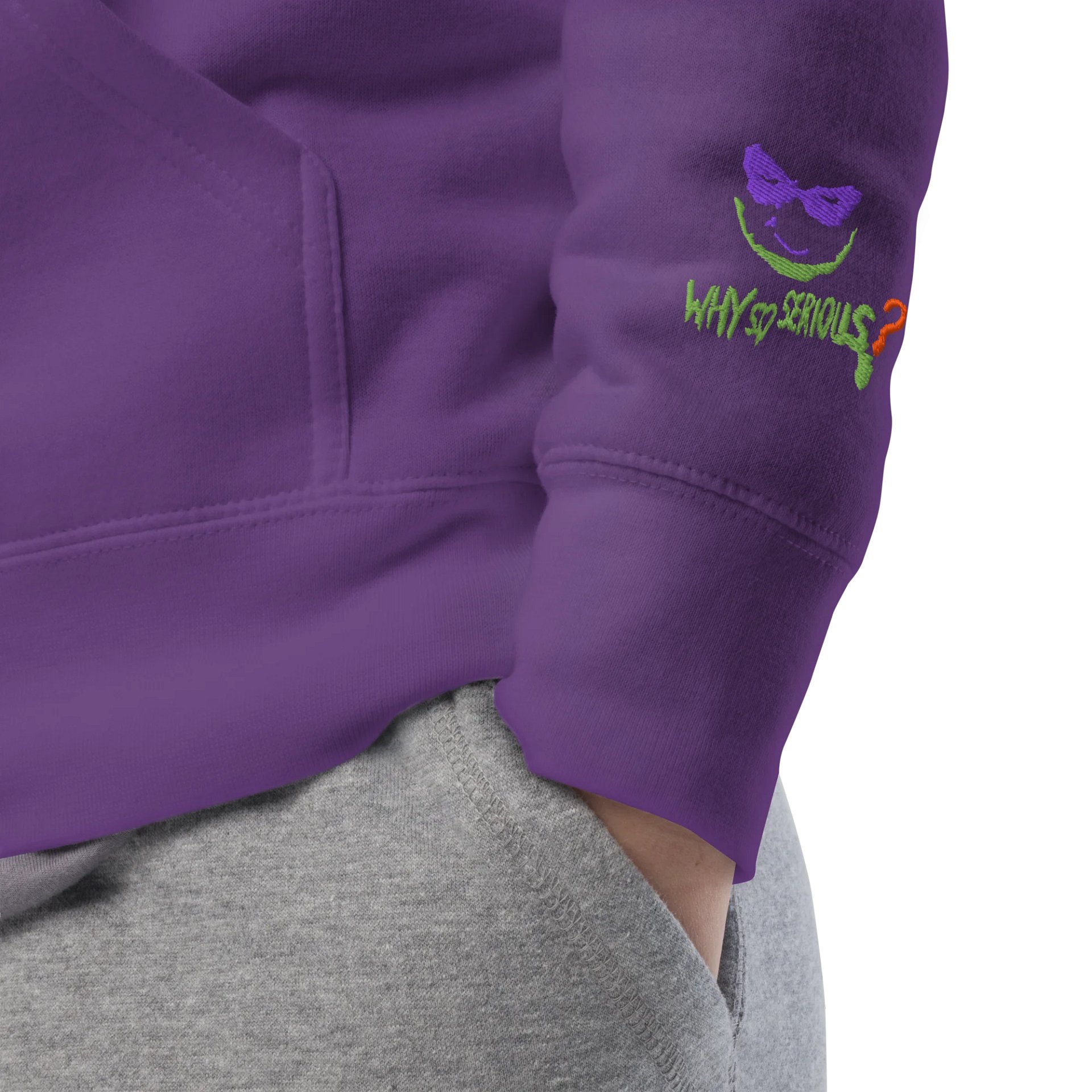 Faceless Why So Serious? Unisex Hoodie product image (7)