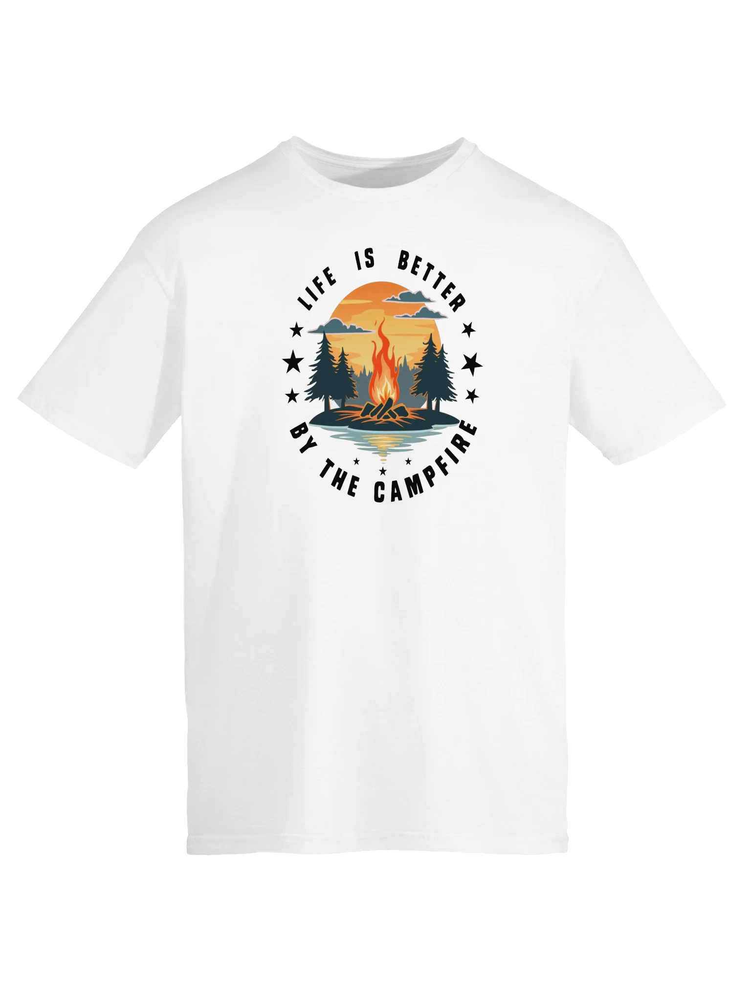 Life Is Better by the Campfire T-Shirt | Camping Tee product image (5)