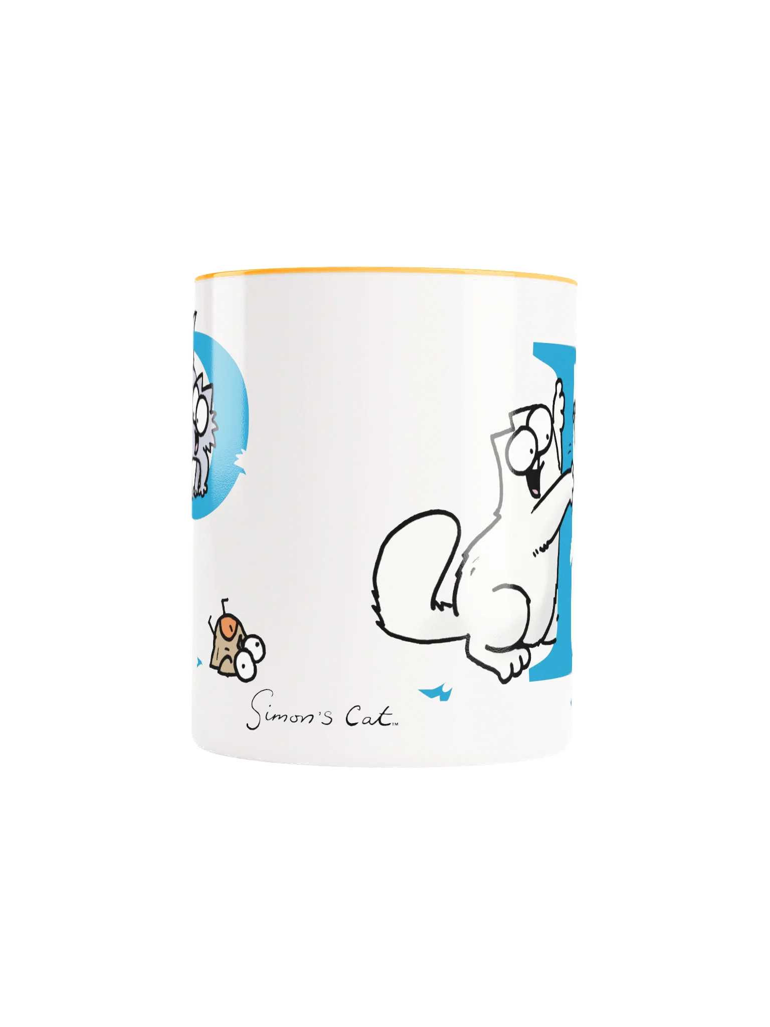 Cat Monogram Mug - P product image (5)