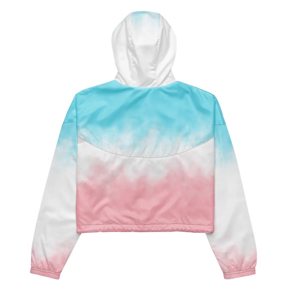 All-Over Print Women's Cropped Windbreaker product image (11)