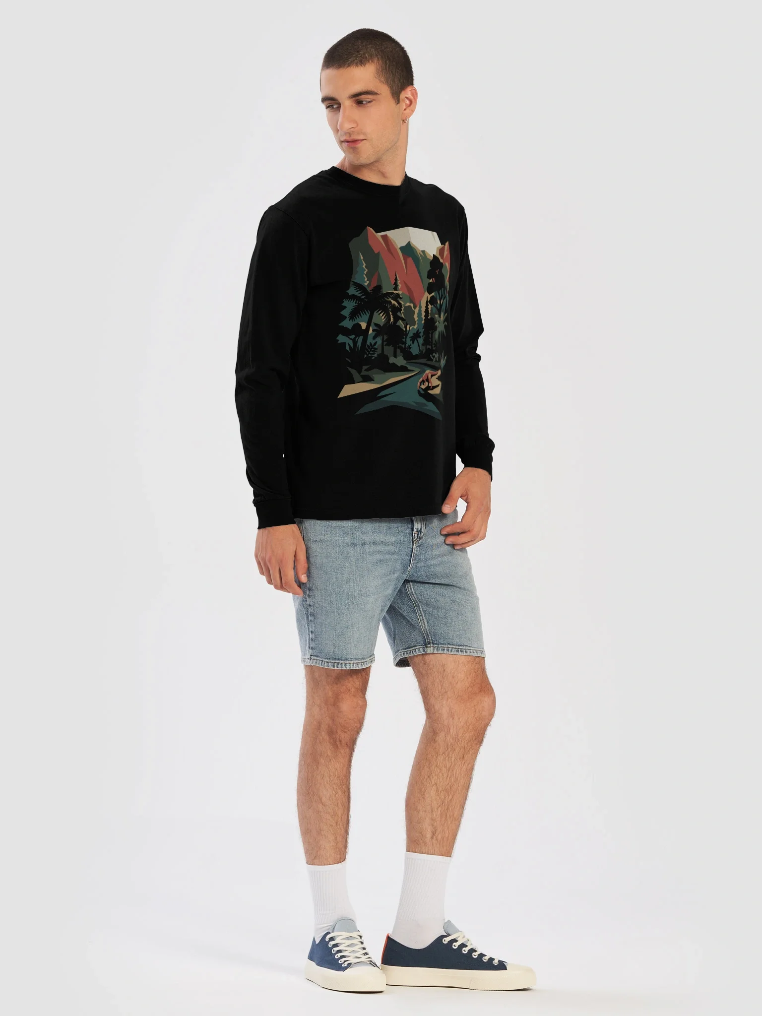 Deep Forest Long Sleeve, view 7