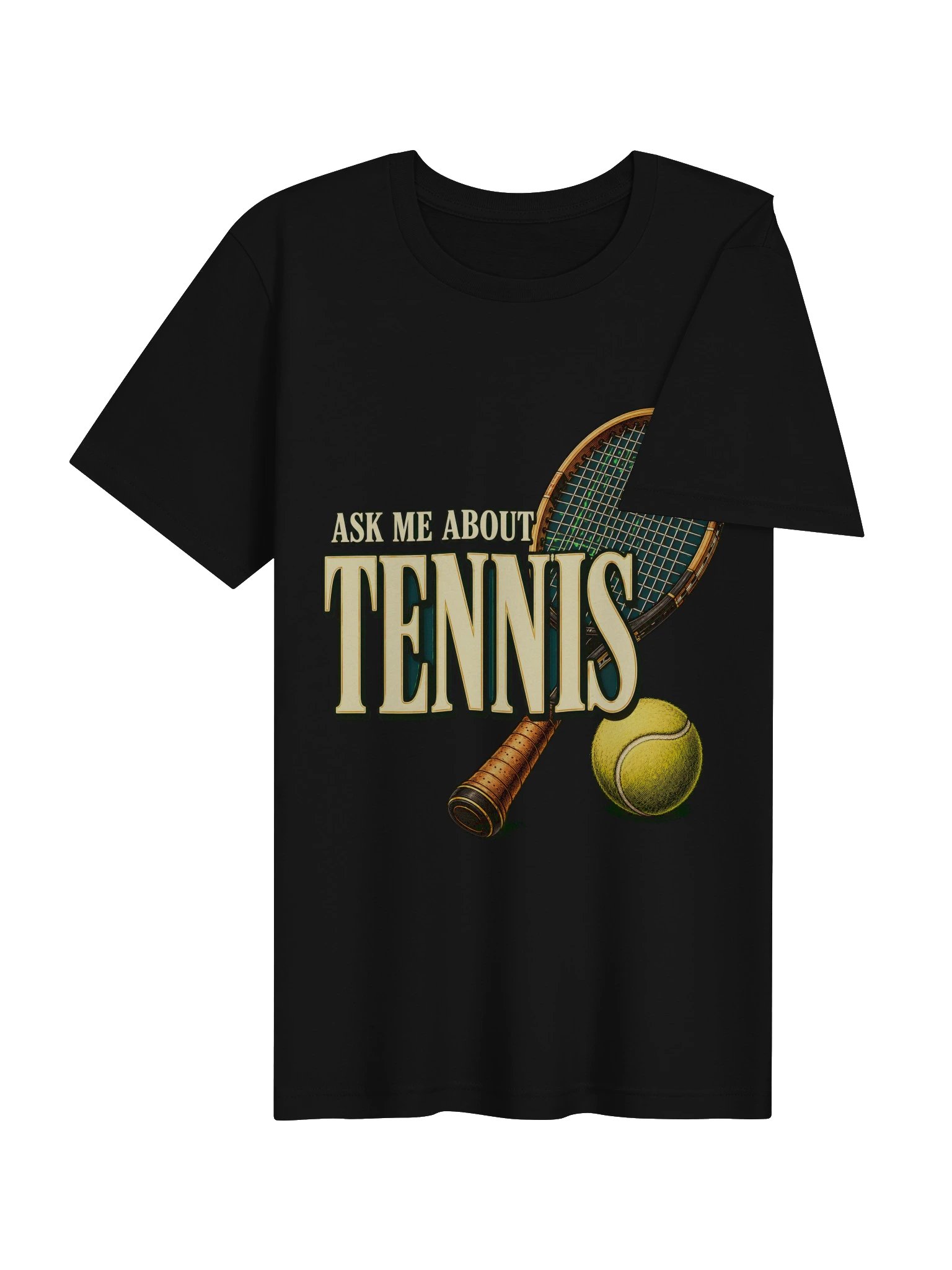 Ask Me About Tennis Tee product image (19)