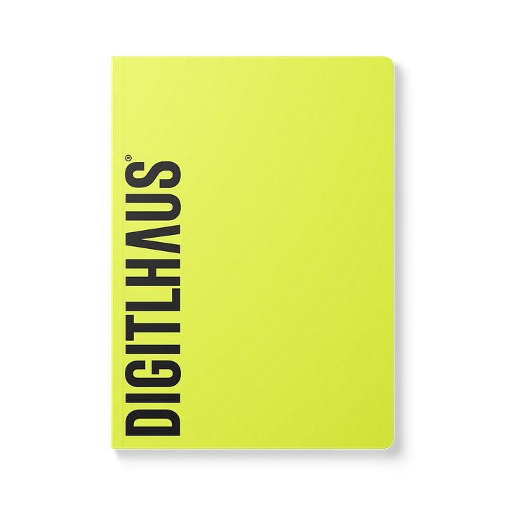 DigitlHaus Notebook - Yellow product image (1)