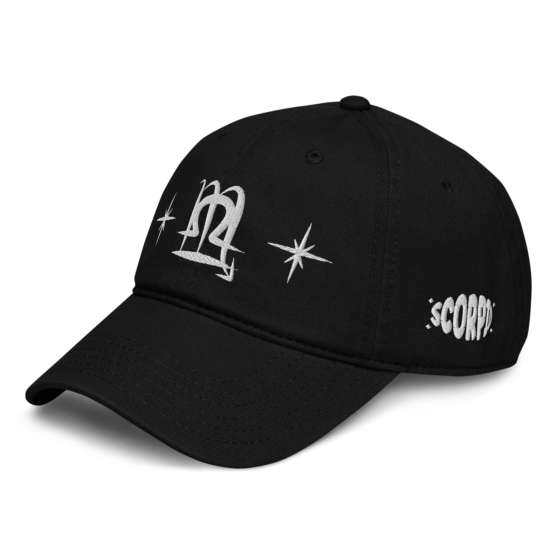 libra-scorpio cusp dad hat (white) product image (4)