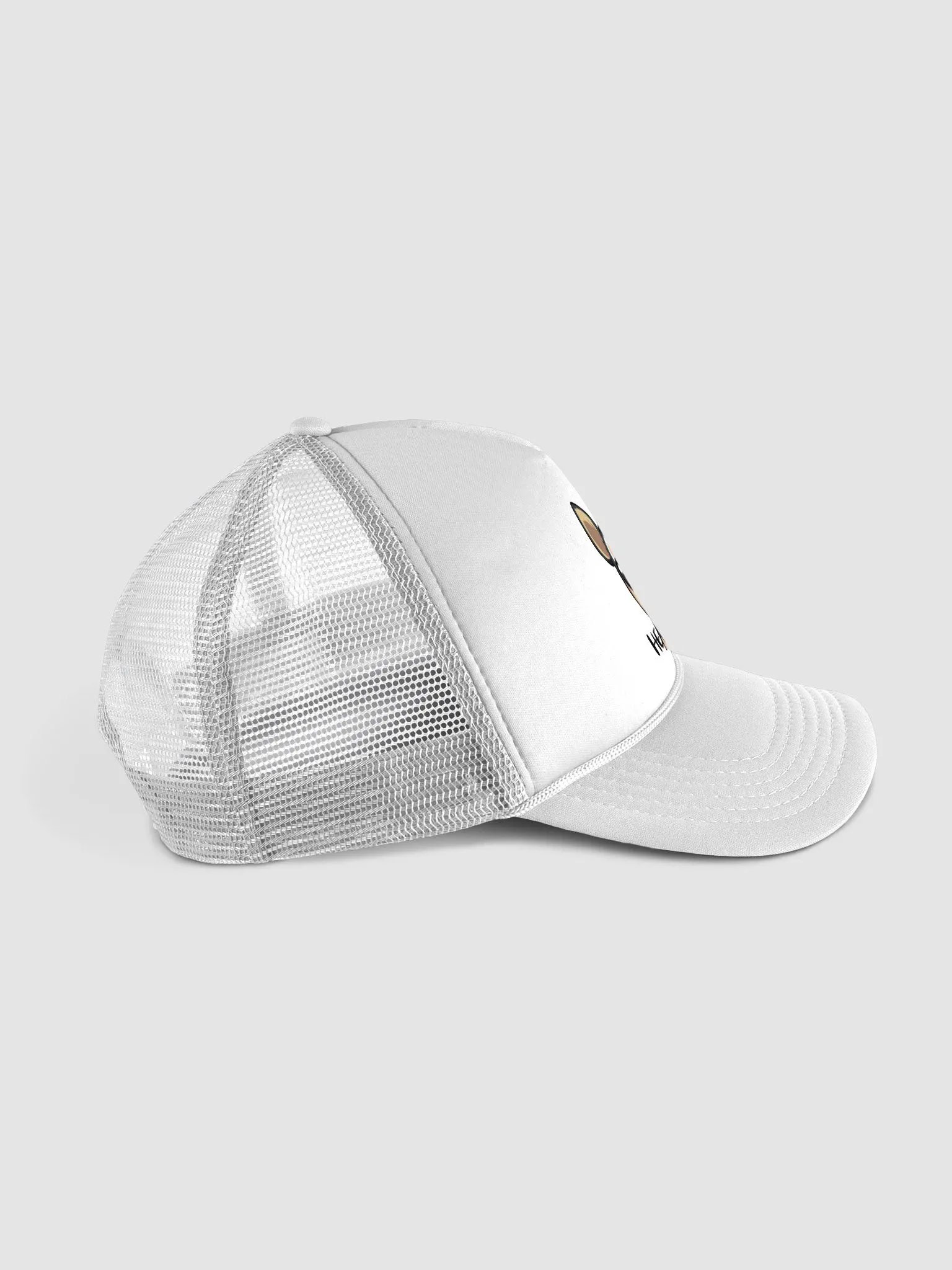 White Head Empty, No Thoughts Trucker Hat product image (3)