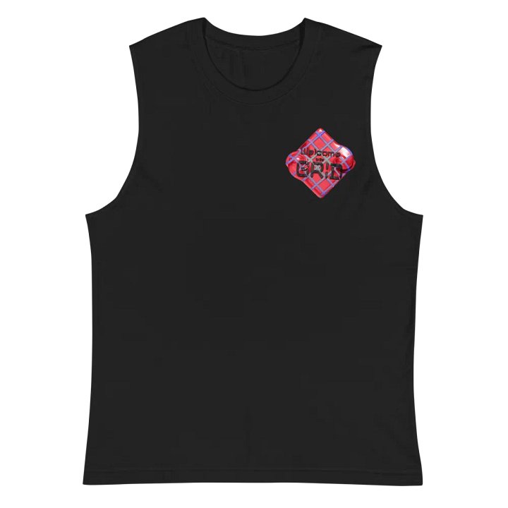Flamedra Grid Bella+Canvas Muscle Tank product image (3)