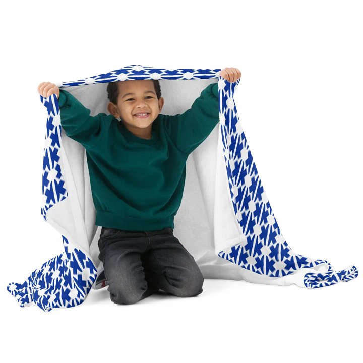 Geometric Harmony Throw Blanket product image (1)