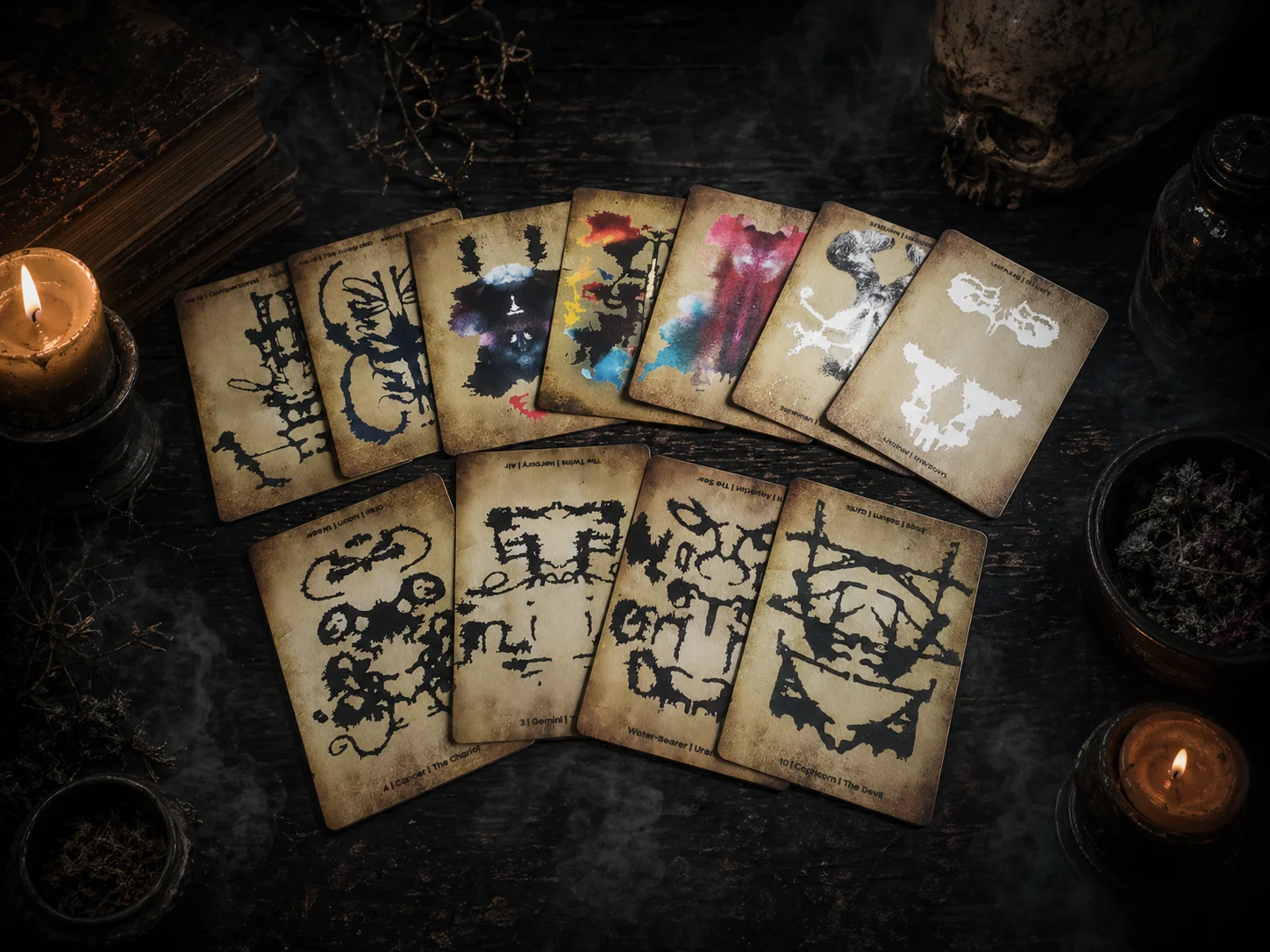 iScry Scrolls | Old Souls Oracle Deck | Astrology & Auras | 62 Cards product image (5)