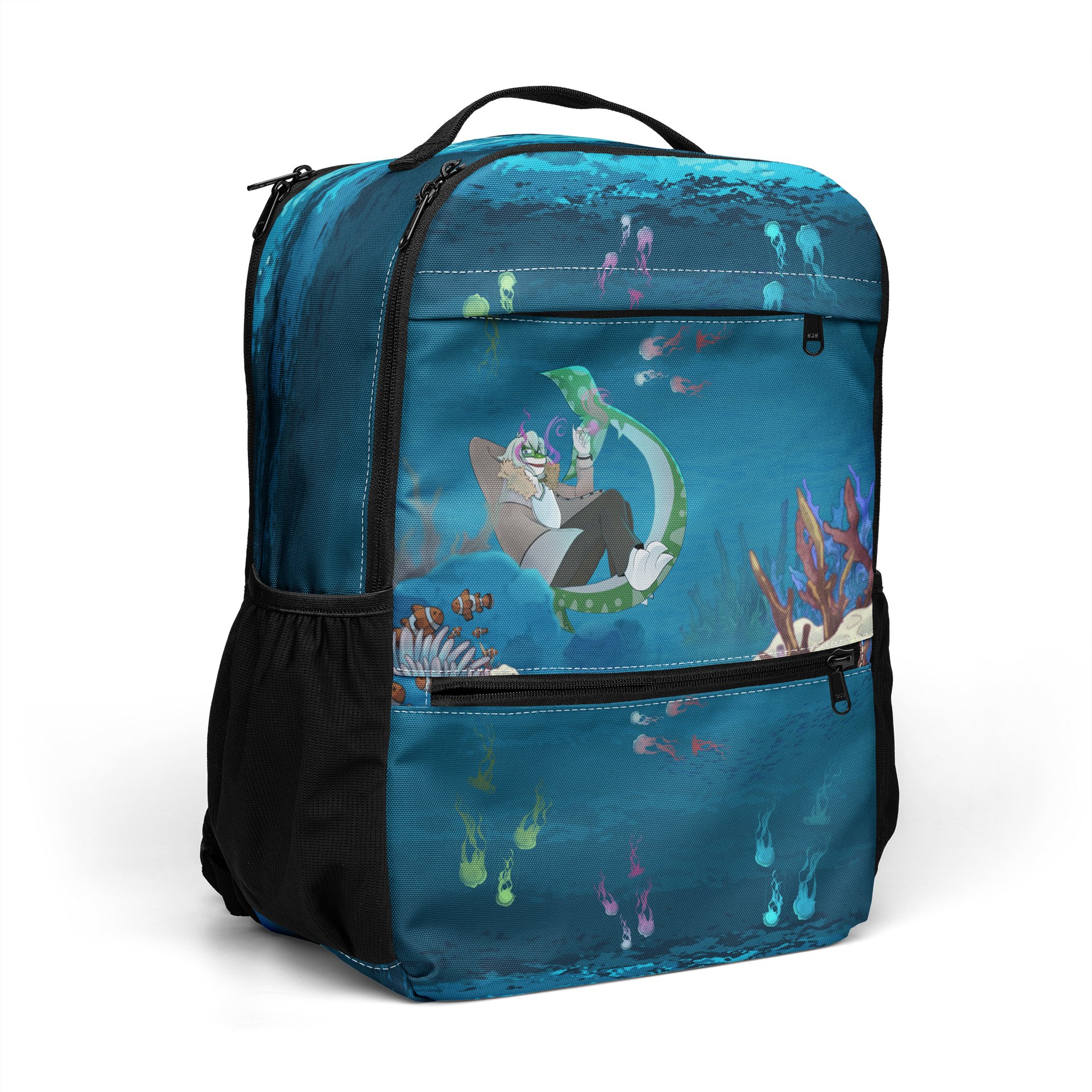"Ocean's Delight" - Backpack product image (7)