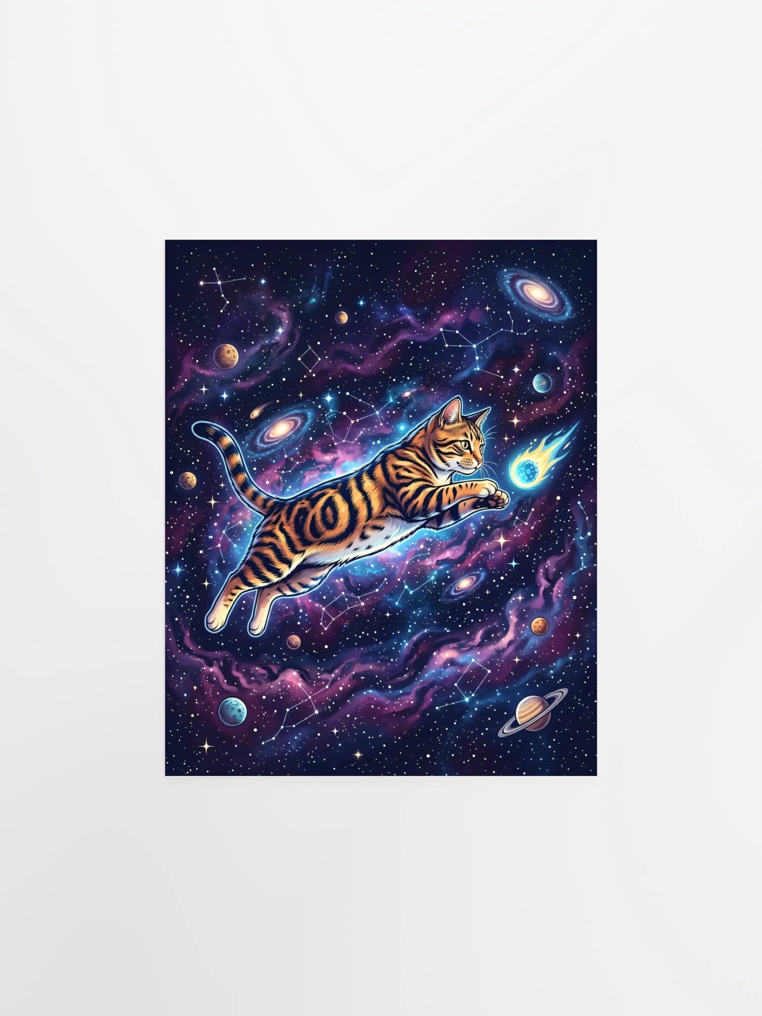 Comet Chaser Tabby Poster product image (25)