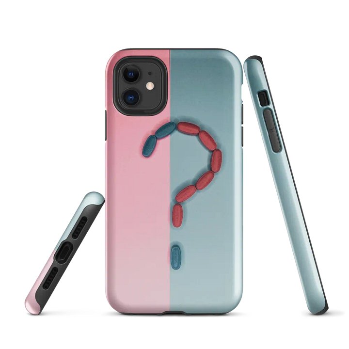 WonderPill iPhone® Tough Case – Bold, Durable Protection with a Unique Design 💊📱 product image (1)