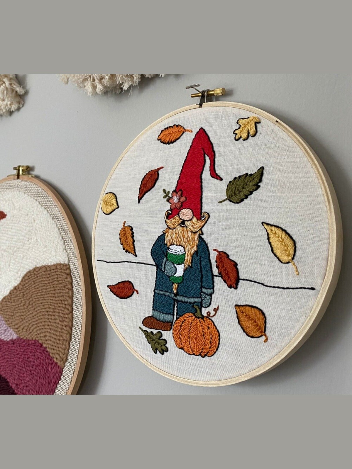 Pumpkin Spice Pete Punch Needle (Digital PDF Pattern) product image (2)
