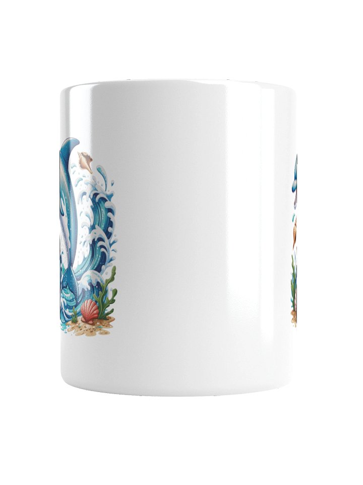 Dolphin Morning Splash Coffee Mug product image (6)
