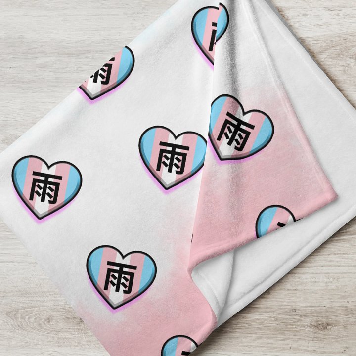 Rain Kanji Blanket product image (2)