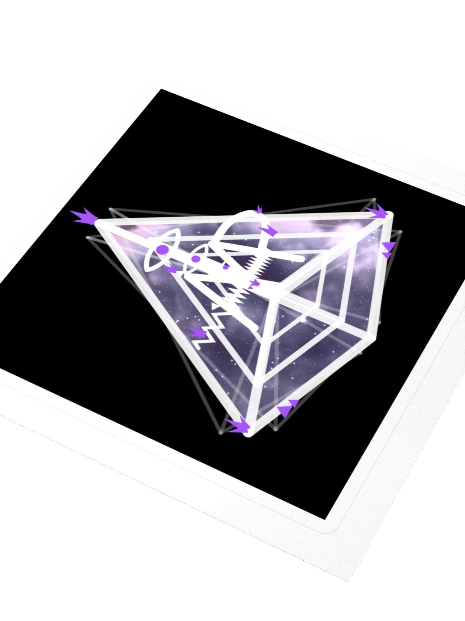 Mt. AMP 9D Galaxy — Block Sticker product image (3)