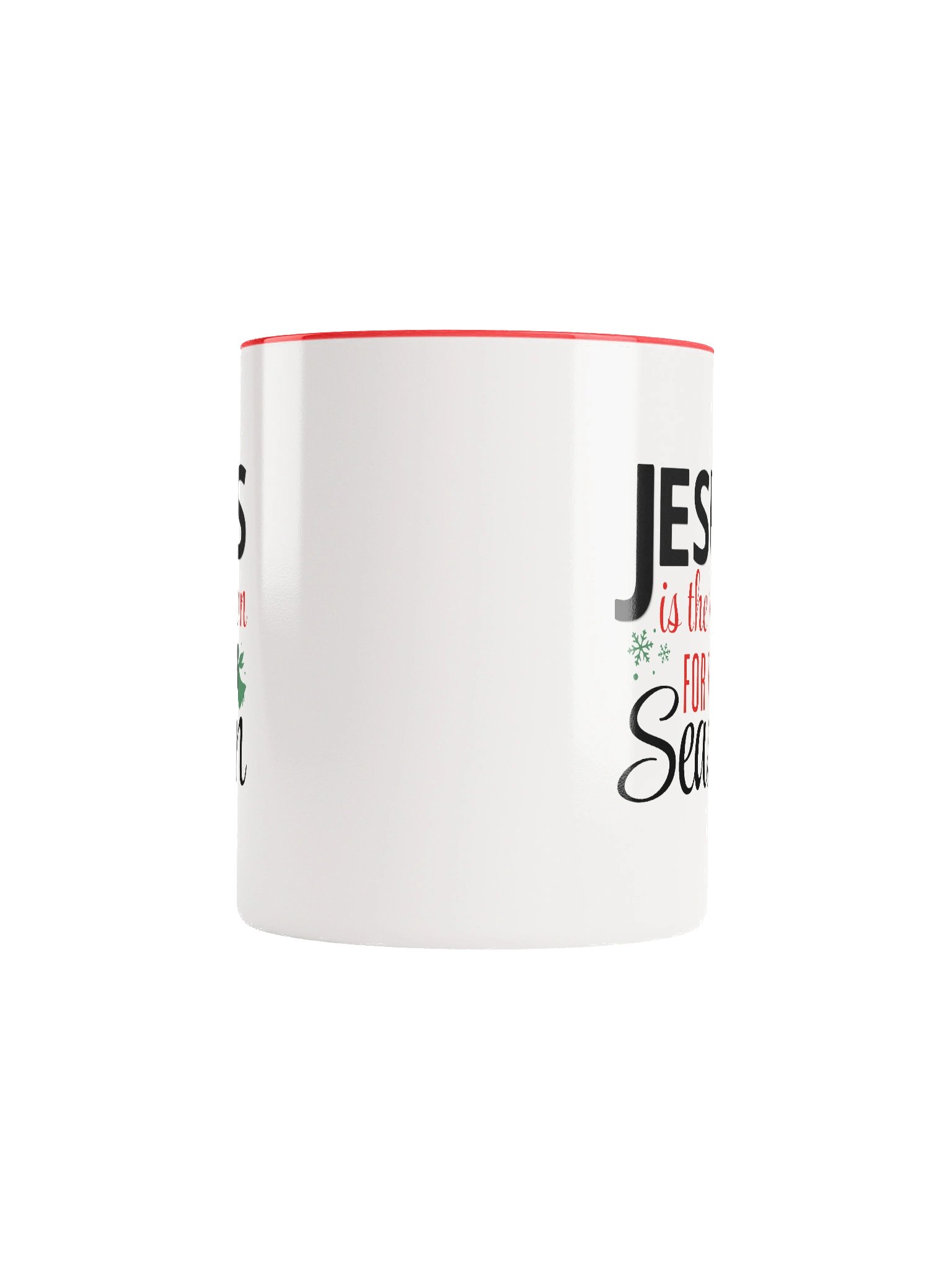 Jesus Is the Reason for the Season | Christian Christmas Mug | Faith Gift for Believers product image (9)